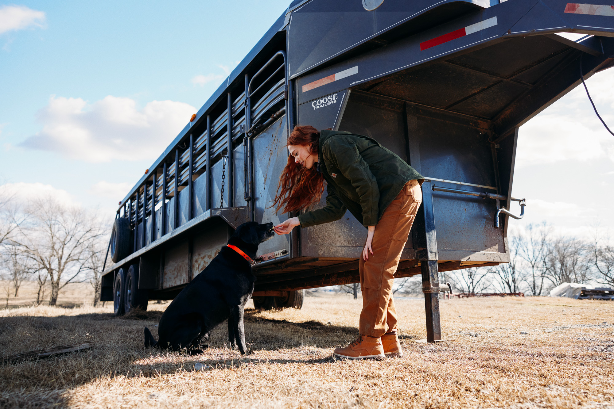 automotive and commercial photographer caleb kuhl photographs the toyota tundra truck as a part of farm life