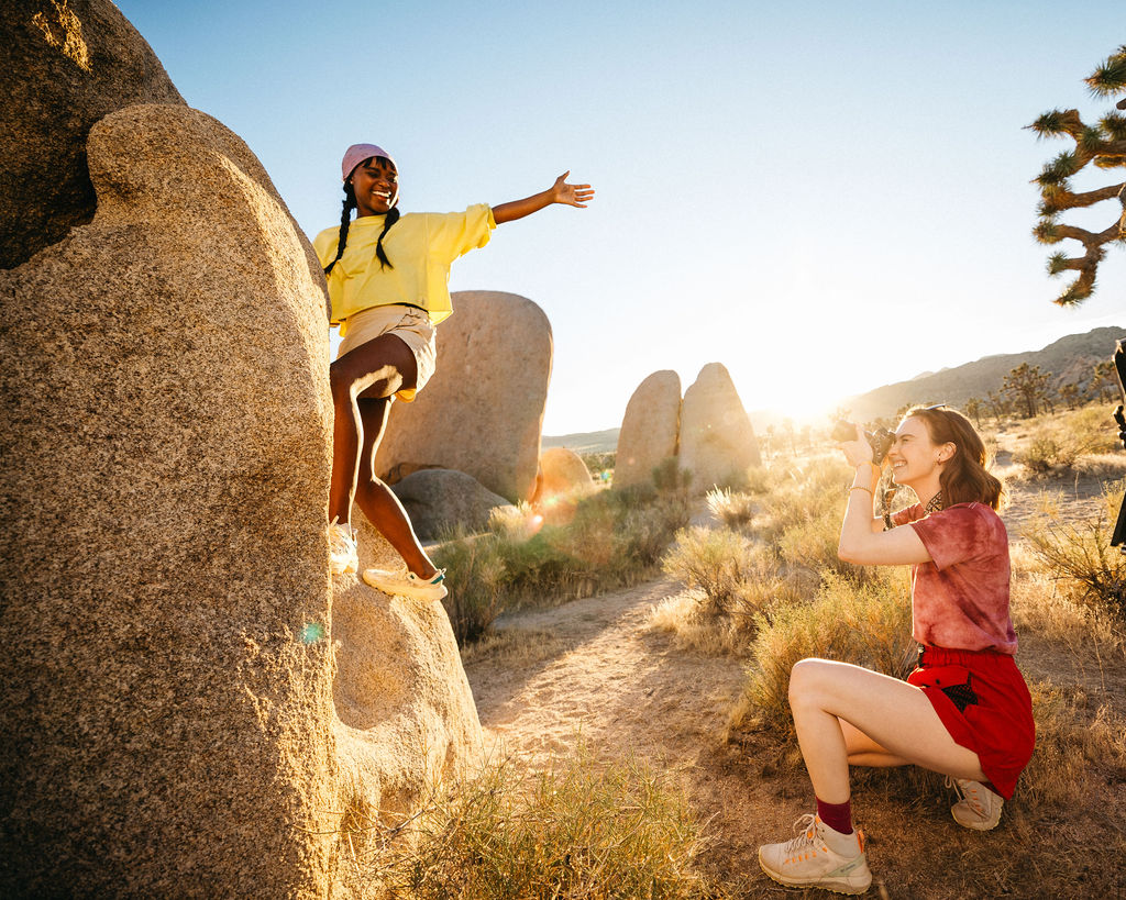 Los Angles photographer and director alexa miller photographer a lifestyle campaign for marriot bonvoy and chase bank