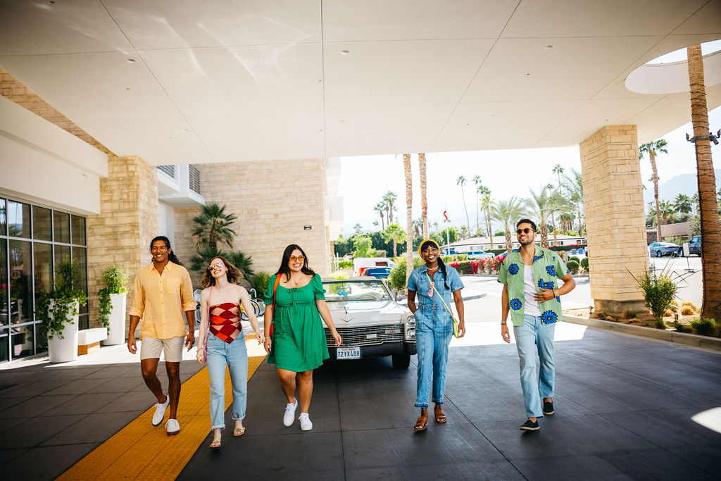 Los Angles photographer and director alexa miller photographer a lifestyle campaign for marriot bonvoy and chase bank