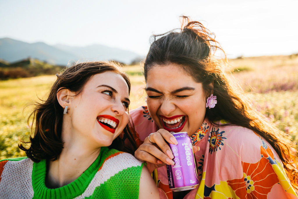 Los angeles photographer and director alexa miller captures friends making memories amongst the california wildflowers
