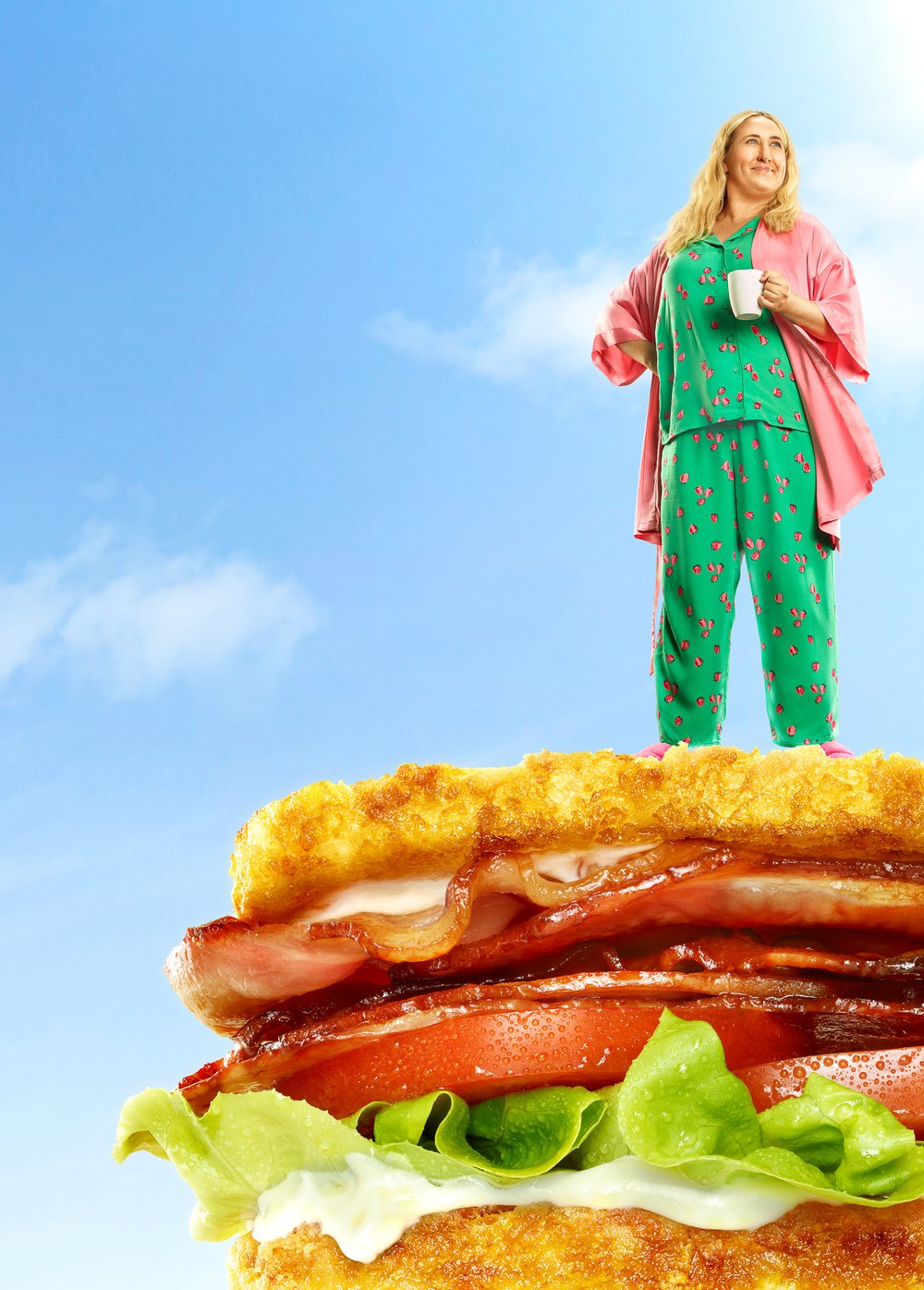 CGI artists and retouchers electric art create a creative campaign of fridge freestylers for praise dressings