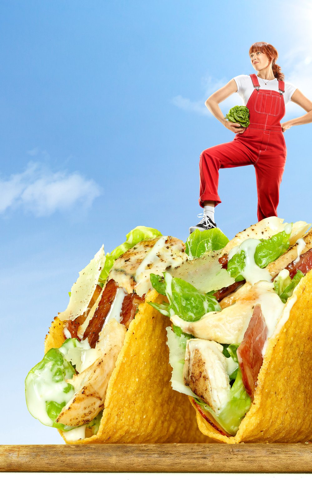 CGI artists and retouchers electric art create a creative campaign of fridge freestylers for praise dressings