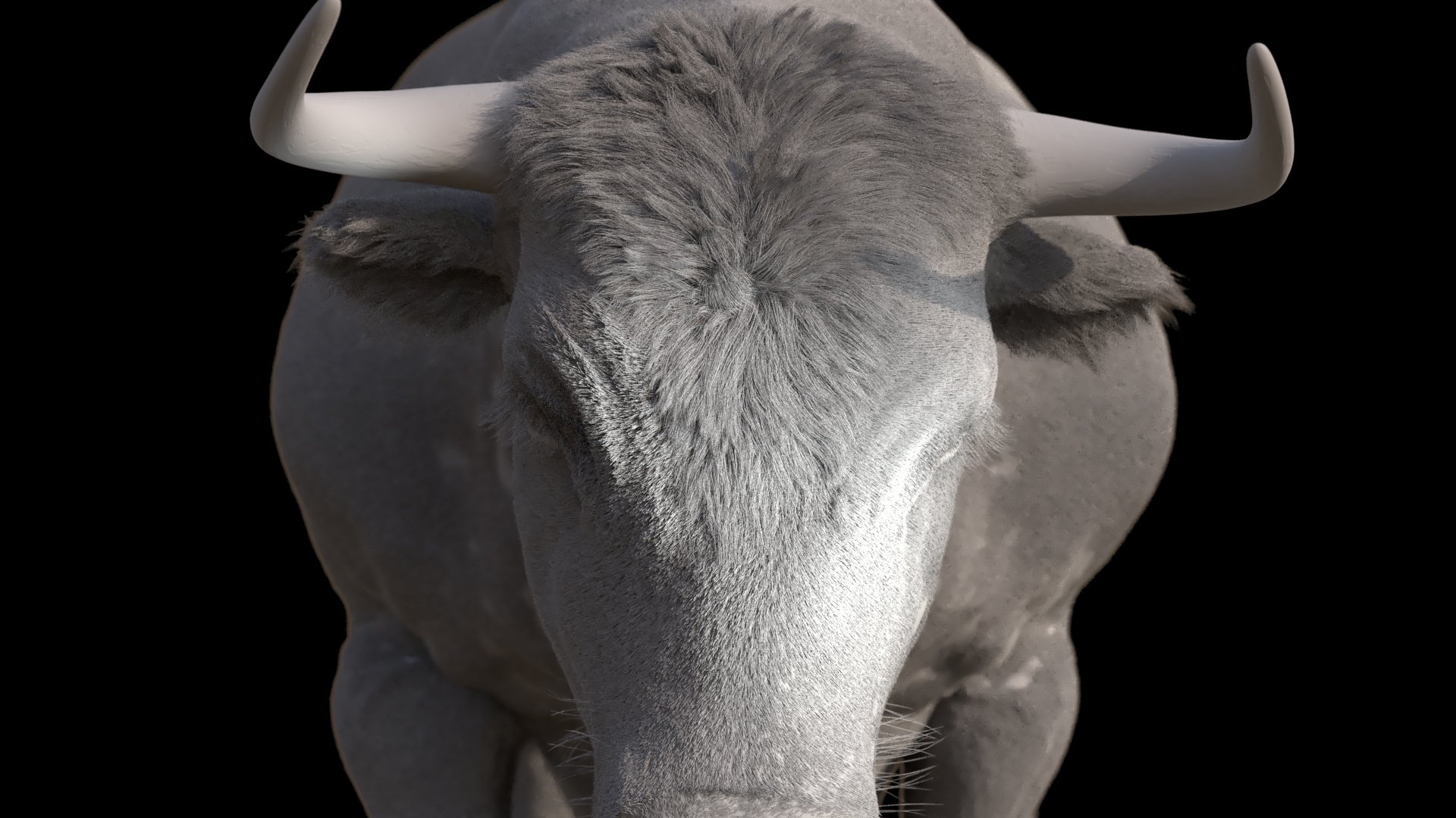 CGI artists and retoucher electric art create a hyper realistic bull in a china shop